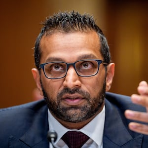 FBI Director Kash Patel speaks during a the Senate Appropriations Committee hearing in Washington, D.C., in May.