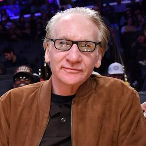 Bill Maher attends a Lakers game in Los Angeles in December.