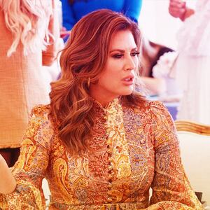 Emily Simpson and Gina Kirschenheiter in the Real Housewives of Orange County.
