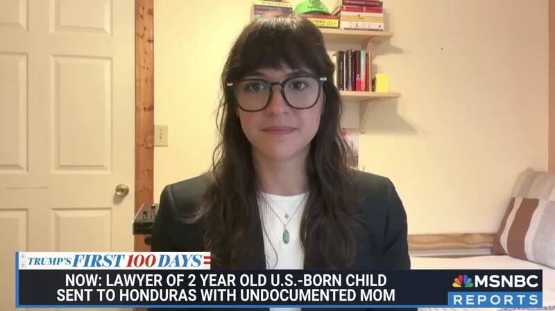 Grace Willis speaks to MSNBC