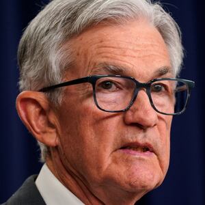 U.S. Federal Reserve Chair Jerome Powell speaks at a press conference, following a two-day meeting of the Federal Open Market Committee on interest rate policy, in Washington, D.C., U.S., March 19, 2025.
