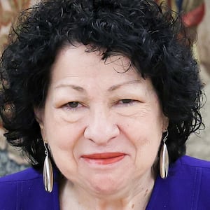 Sonia Sotomayor, Associate Justice of The Supreme Court of the United States at Zarzuela Palace on March 04, 2024 in Madrid, Spain.