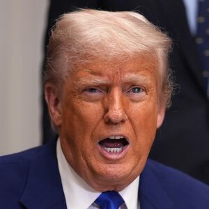 WASHINGTON, DC - MAY 12: U.S. President Donald Trump speks as he signs an executive order aimed at reducing the cost of prescription drugs and pharmaceuticals by 30% to 80% during an event in the Roosevelt Room of the White House on May 12, 2025, in Washington, DC. Trump announced his plan to lower drug prices would tie their cost to drug prices paid in foreign nations. (Photo by Andrew Harnik/Getty Images)