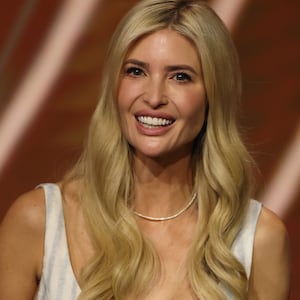 Ivanka Trump looks on during the 2025 FIFA Club World Cup Draw at Telemundo Studios on December 05, 2024 in Miami, Florida.