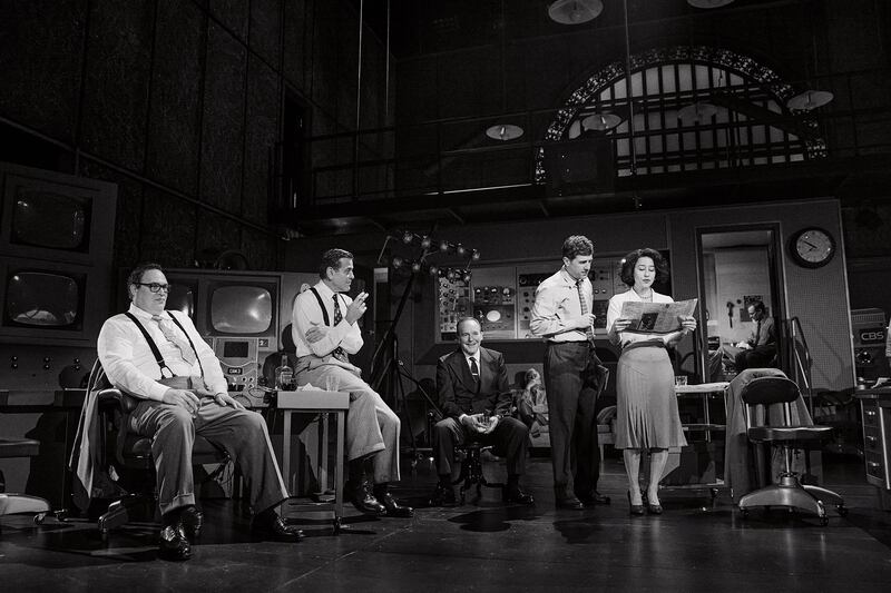 The cast of Good Night, and Good Luck.