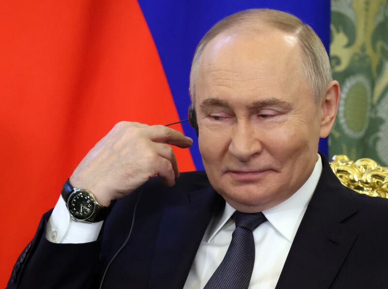 Russian President Vladimir Putin snubbed Donald Trump's appeals to come to the negotiating table.