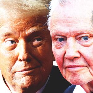 Donald Trump, Jon Voight, Sylvester Stallone, Mel Gibson