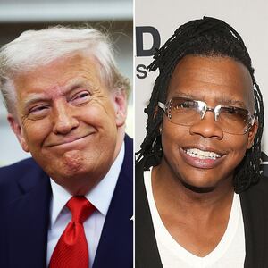 Donald Trump and Michael Tait