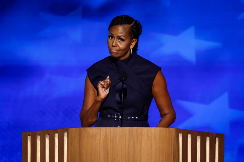 Donald Trump repeated unsubstantiated speculation about Michelle Obama.
