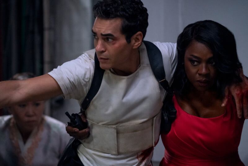 Ramón Rodriguez and Viola Davis