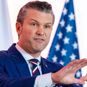 Pete Hegseth, US defense secretary.