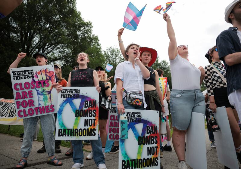 Nationwide protests over LGBTQ+ rights have escalated as President Donald Trump launches an assault against transgender individuals.