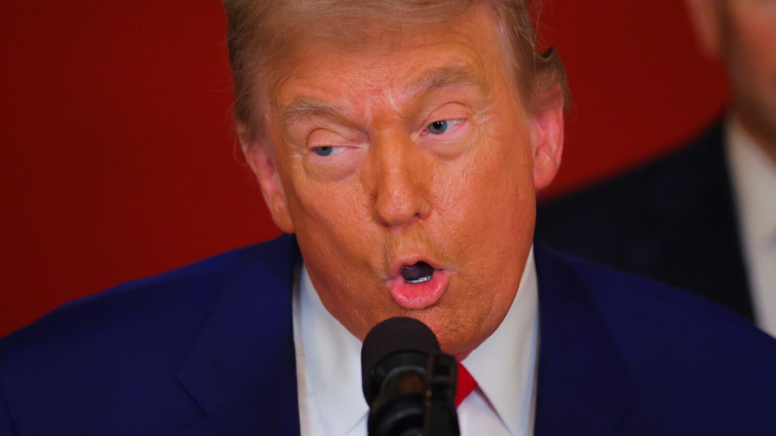 President Donald Trump delivers an address to the nation from the White House on June 21, 2025 in Washington after the U.S. struck Iran nuclear facilities.