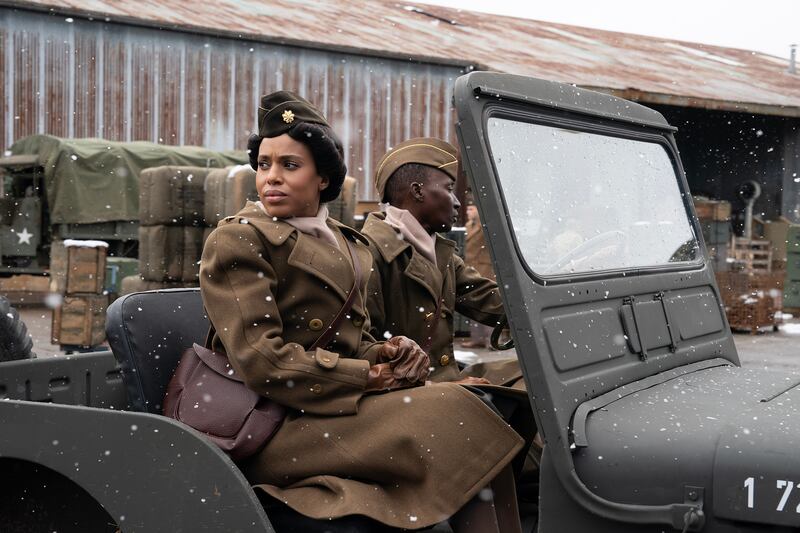 Kerry Washington as Major Charity Adams.