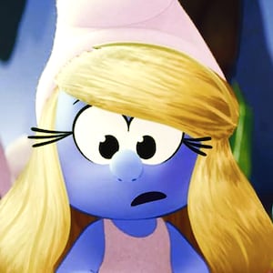 A still from 'Smurfs'
