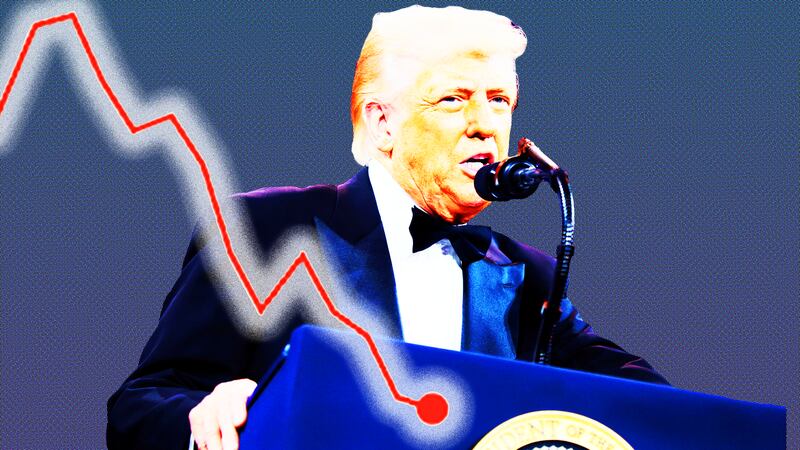 Donald Trump photo illustration