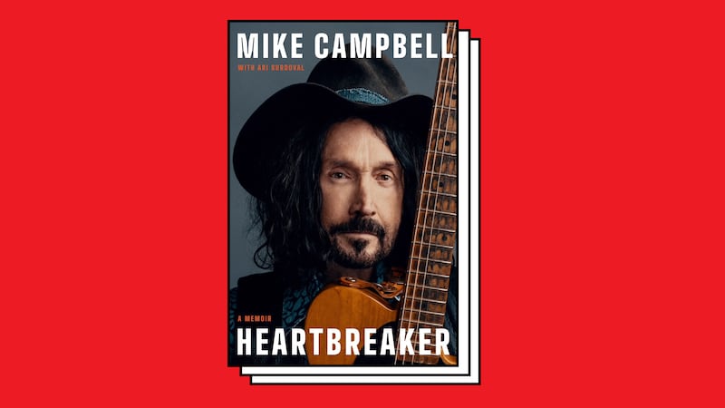 The book cover of Heartbreaker: A Memoir by Mike Campbell.