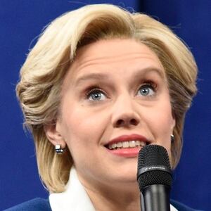 Kate McKinnon as Democratic Presidential Candidate Hillary Clinton