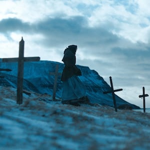 The Damned - directed by Thordur Palsson.  Starring Odessa Young and Joe Cole.
