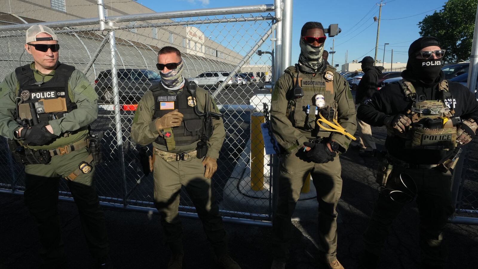 Immigration and Customs Enforcement (ICE) agents