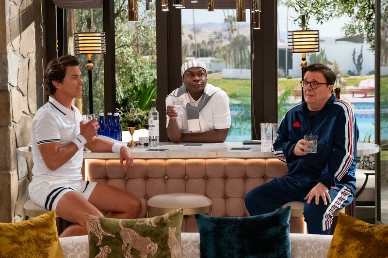 Matt Bomer, Nathan Lee Graham and Nathan Lane
