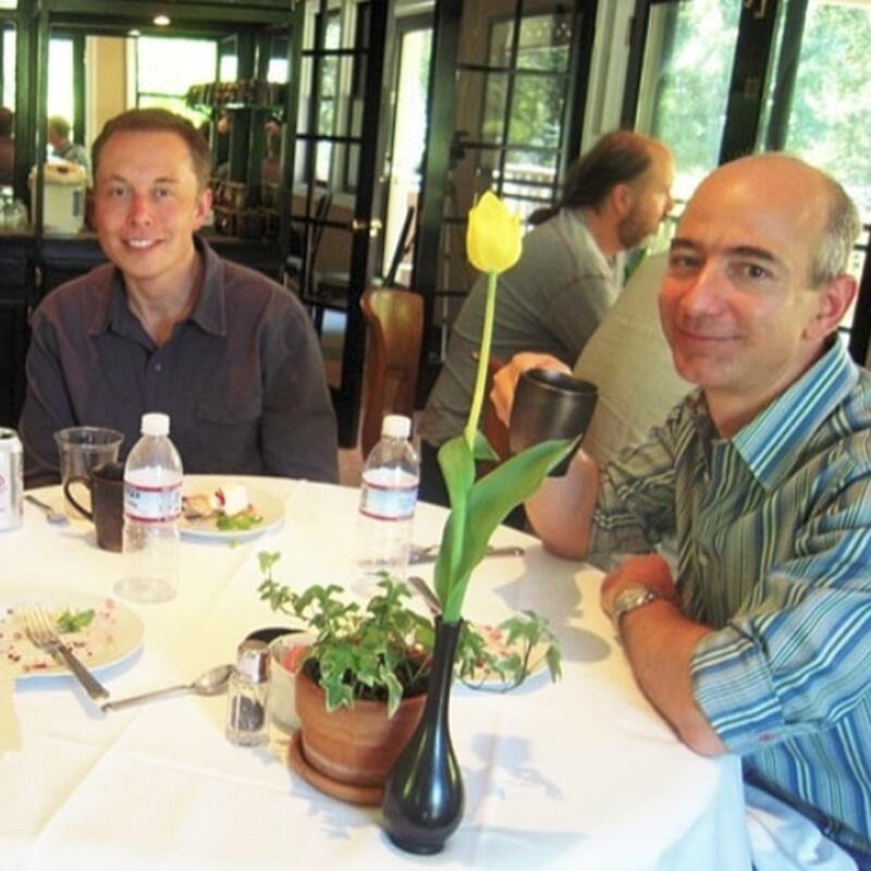 Musk and Bezos