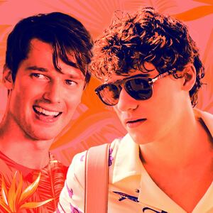 Patrick Schwarzenegger and Sam Nivola