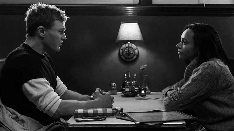 Michael Pitt and Nicolette Robinson.