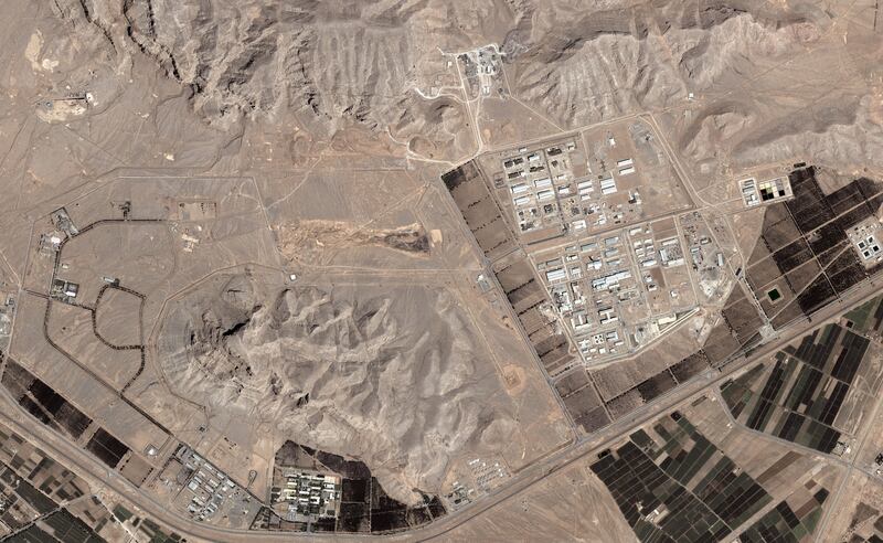 Enriched uranium still remains under the rubble at the conversion plant in Isfahan, Iran.