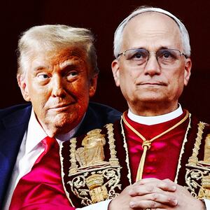 Donald Trump and Pope Leo XIV