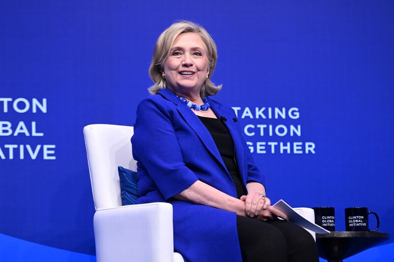 Hillary Clinton.