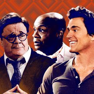 Nathan Lane, Nathan Lee Graham and Matt Bomer in "Mid Century Modern.