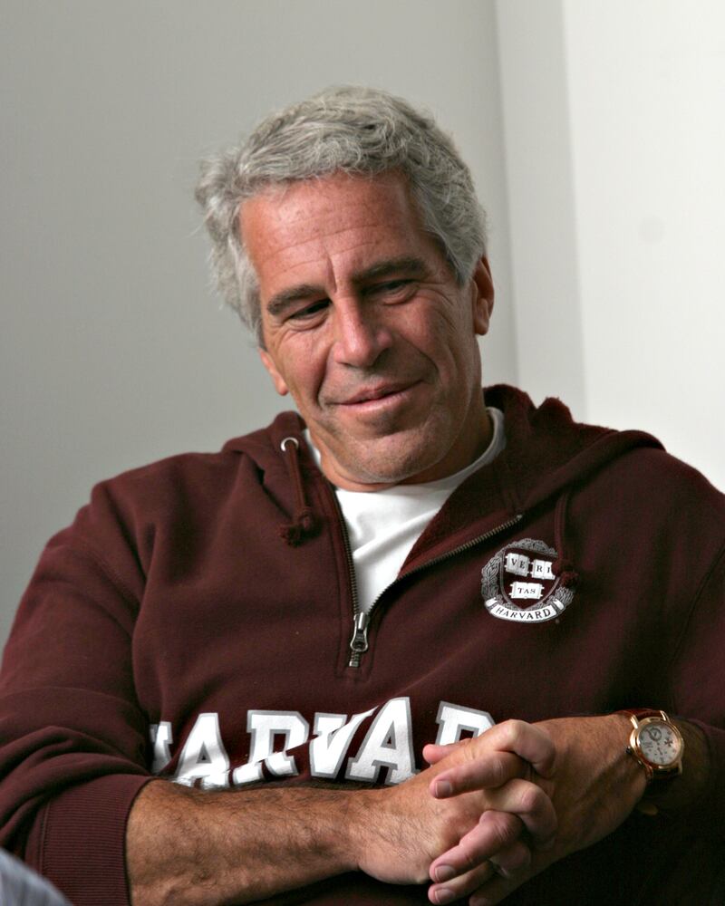 Jeffrey Epstein is pictured in Cambridge, Massachusetts on September 8, 2004.