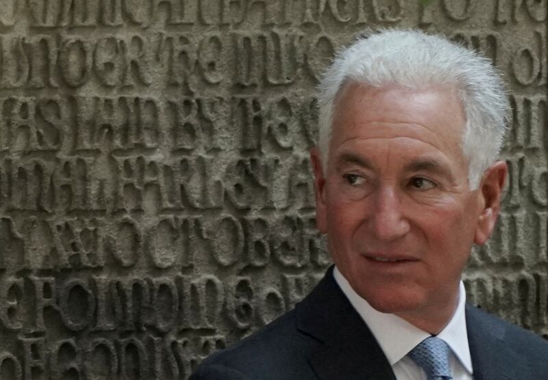 Charles Kushner attends the funeral for Ivana Trump, first wife of Donald Trump, in New York City.