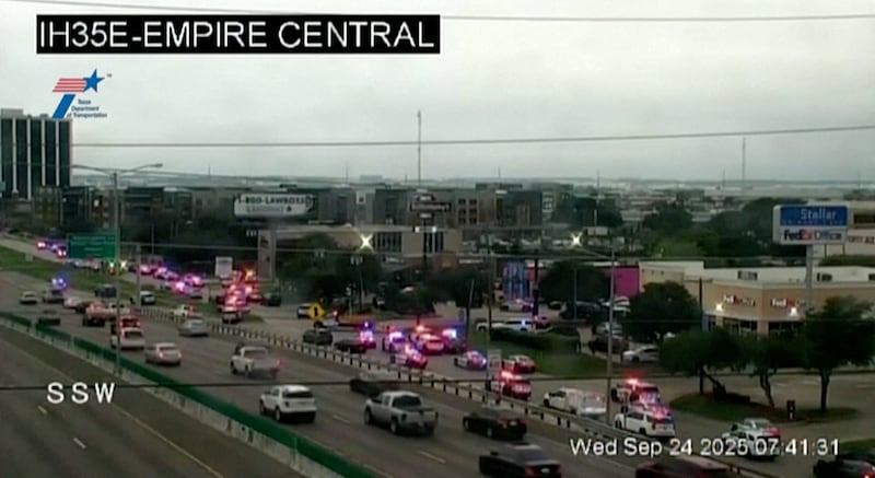 ICE facility where a shooting took place in Dallas, Texas