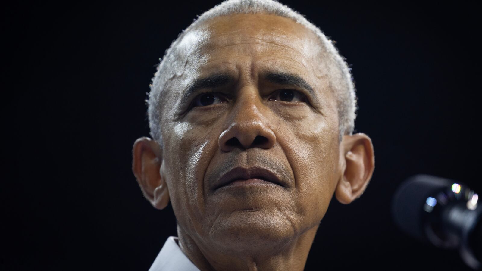 Barack Obama issued a rare response to Donald Trump's attack on him on Tuesday.