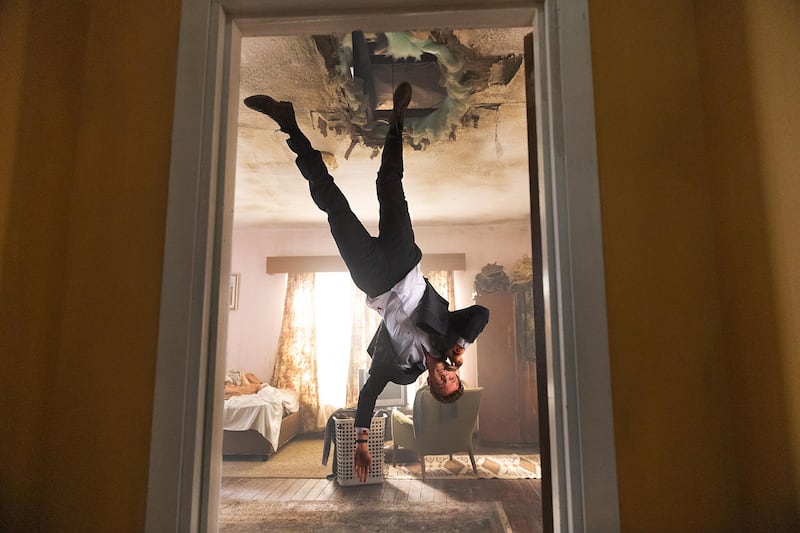Jack Quaid in Novocaine.