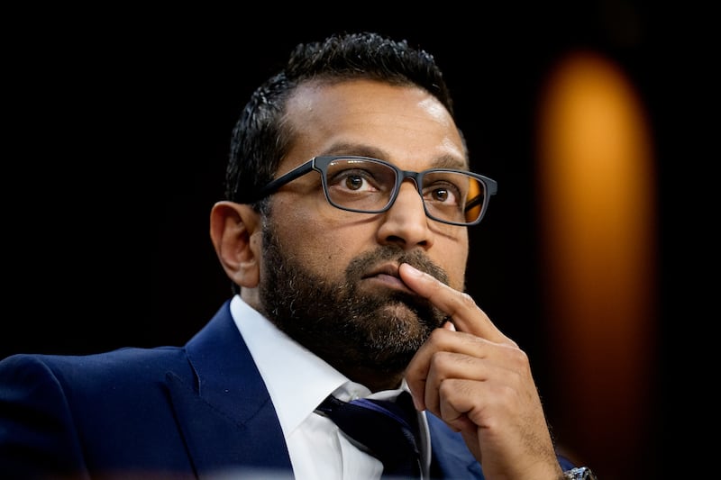FBI Director Kash Patel.