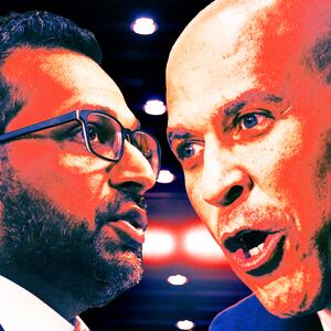 Kash Patel and Corey Booker.