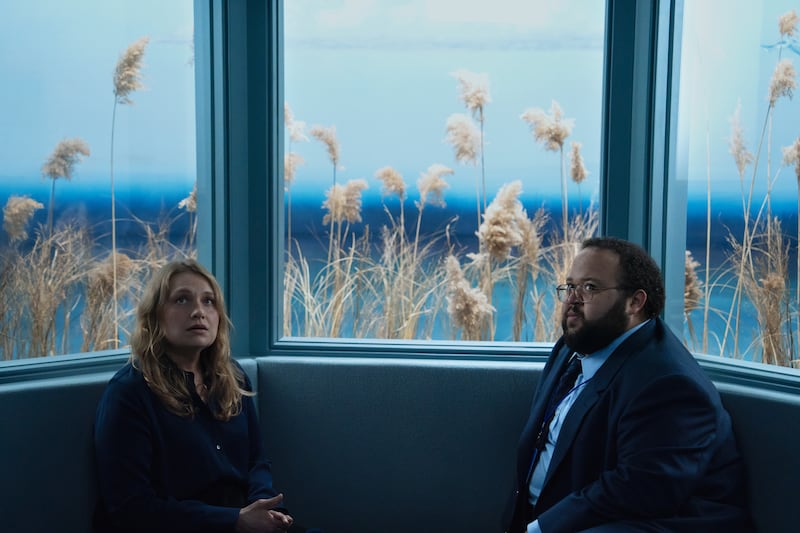 Merritt Wever and Zach Cherry Merritt Wever and Zach Cherry