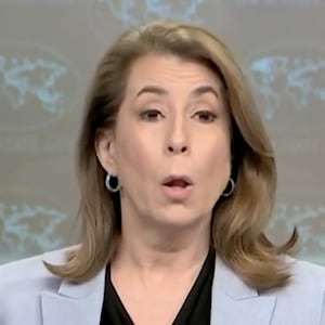 State Department Spokesperson Tammy Bruce found out about Marco Rubio being  appointed interim national security adviser from a journalist during a press briefing.