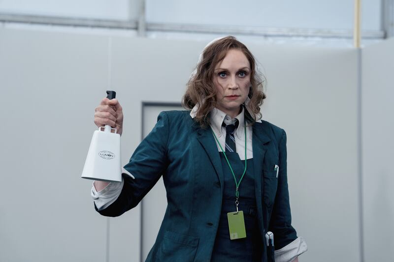 Gwendoline Christie in 'Severance'.