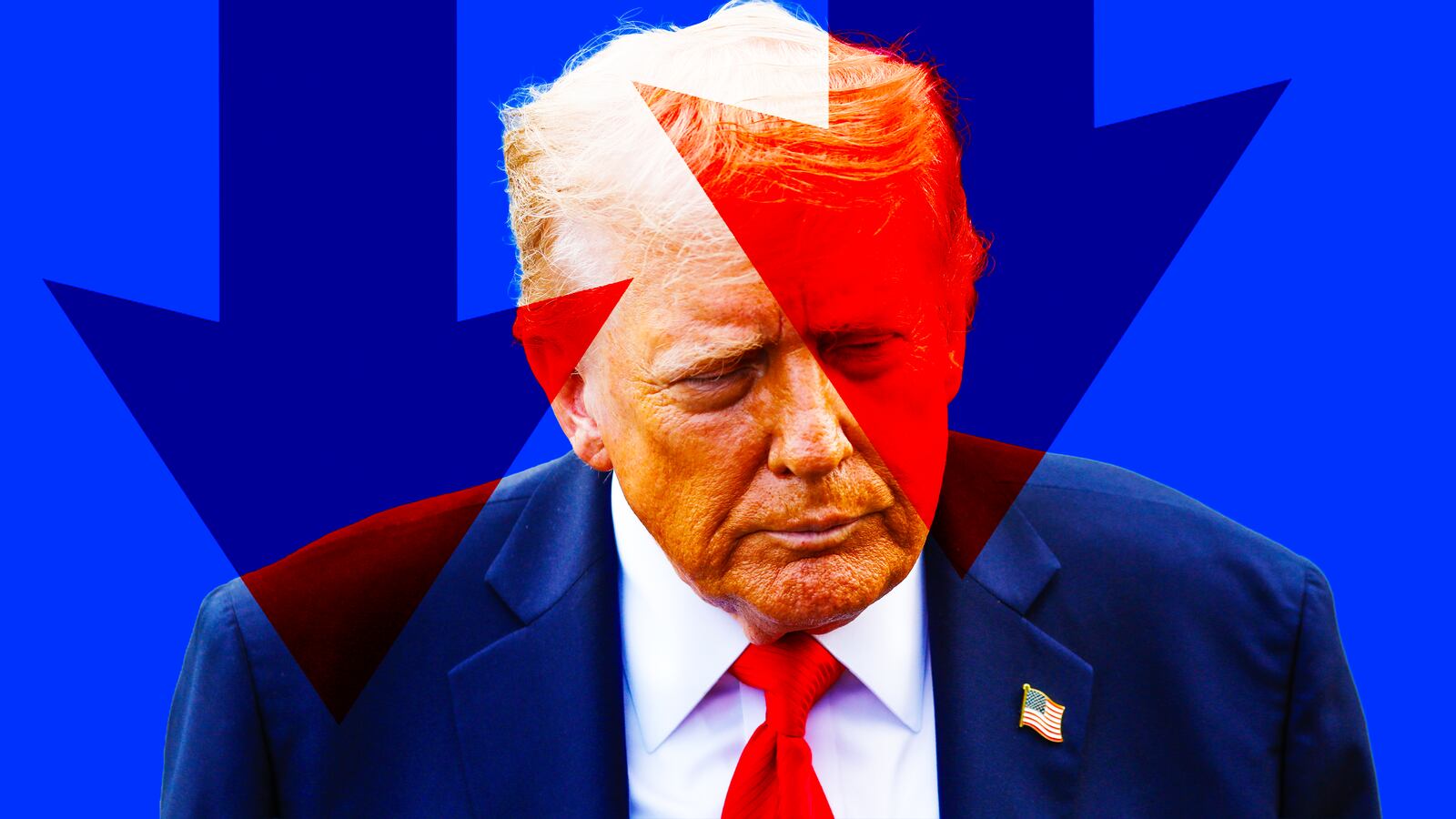 Donald Trump photo illustration