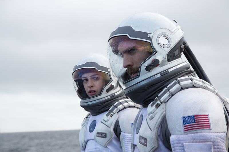 Anne Hathaway and Wes Bently.