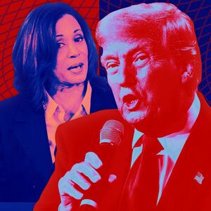 Kamala Harris and Donald Trump