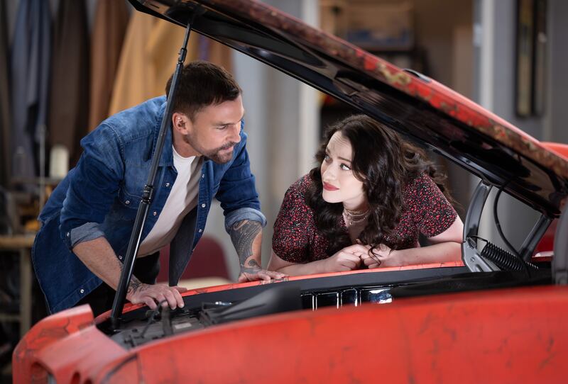 Sean William Scott and Kat Dennings