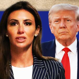 Donald Trump, Alina Habba illustration