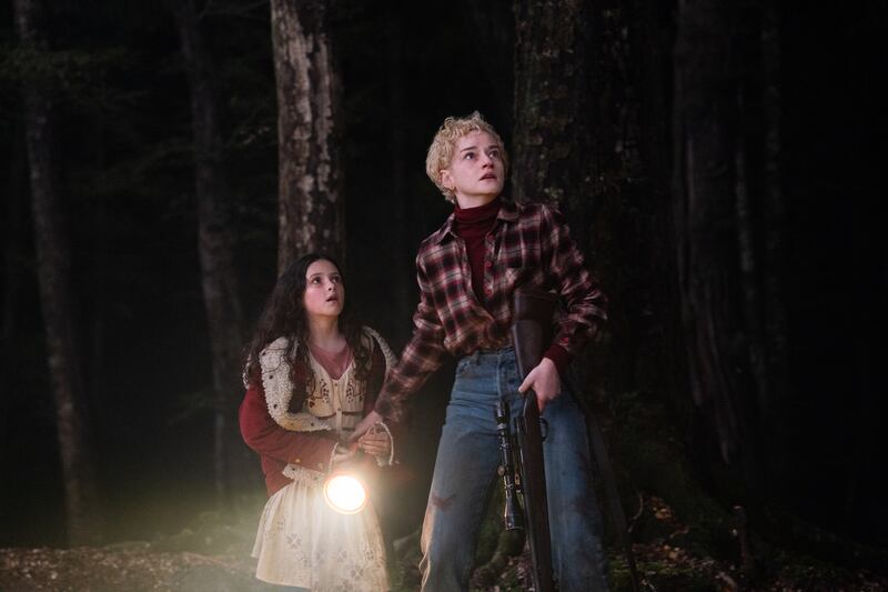 Matilda Firth and Julia Garner