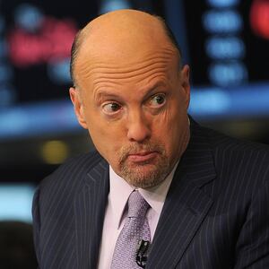 Television Personality  Jim  Cramer attends the NYSE Opening Bell at New York Stock Exchange on February 1, 2016 in New York City.