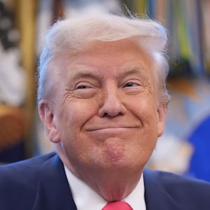 WASHINGTON, DC - AUGUST 14: U.S. President Donald Trump speaks in the Oval Office on August 14, 2025 in Washington, DC. Trump is expected to issue a proclamation on the 90th anniversary of Social Security and highlight his administration's efforts on the program. (Photo by Andrew Harnik/Getty Images)